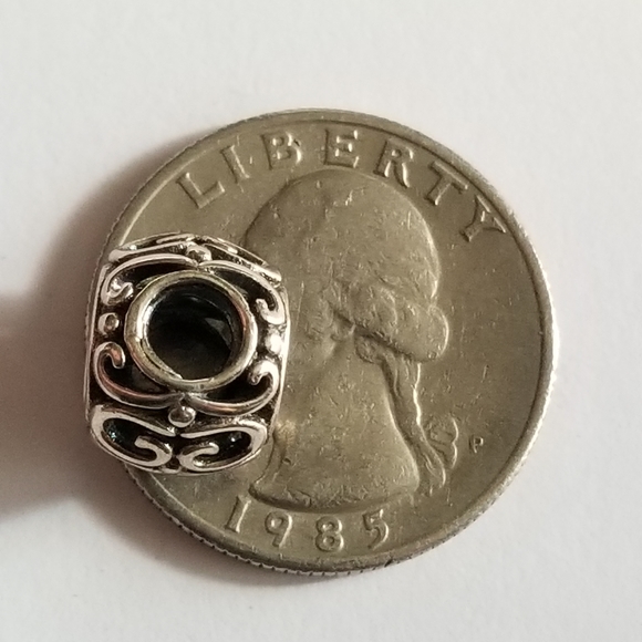 Relisted - Chamilia Authentic Sterling Silver Charm Initially Speaking F - Picture 5 of 16